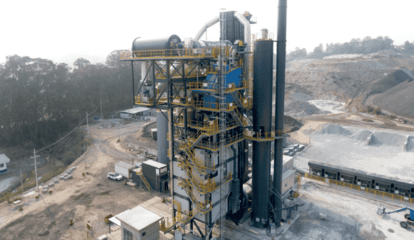 Usina de Asfalto RPP 4000 HG Unidade Jaraguá