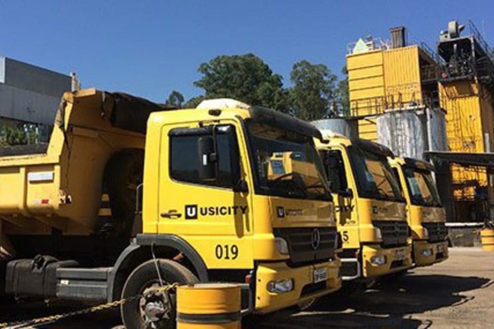 Usina de Asfalto Usicity: CBUQ para Obras de Grande Porte