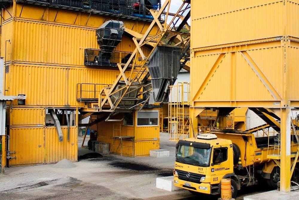 Usinas de asfalto para fornecimento de CBUQ